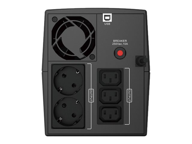 Conceptronic Zeus 03EM - USV - Wechselstrom 220-240 V