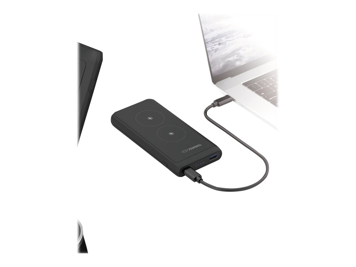 TerraTec PD-100 dock - Drahtloser Ladeständer / Powerbank