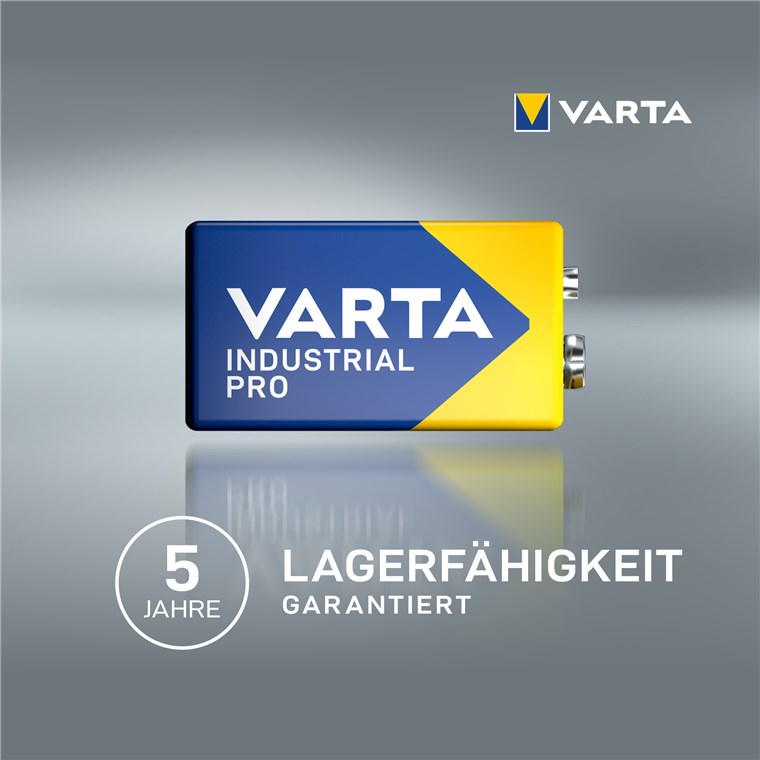Varta Industrial Pro - Batterie 20 x 6LR61 - Alkalisch
