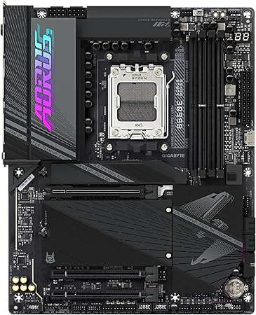 Gigabyte AORUS B650E PRO X USB4 - 1.0 - Motherboard - ATX - Socket AM5 - AMD B650 Chipsatz - USB 3.2 Gen 1, USB 3.2 Gen 2, USB-C 3.2 Gen 2x2, USB4 - 2.5 Gigabit LAN, Wi-Fi, Bluetooth - Onboard-Grafik (CPU erforderlich)