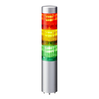 Patlite LR4-302WJNU-RYG - 1 Stück(e) - Gleichstrom - 1,3 W - 24 V - 40 mm - -20 - 50 °C