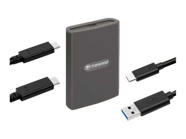 Transcend RDE2 Kartenleser USB 3.2 Gen 2 Type-C Grau