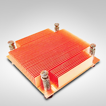 Inter-Tech P-12G Prozessor Kühlkörper/Radiator Kupfer