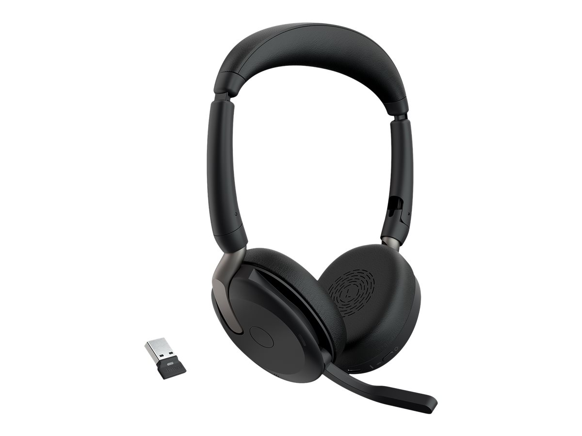 Jabra Evolve2 65 Flex UC Stereo mit Link380a