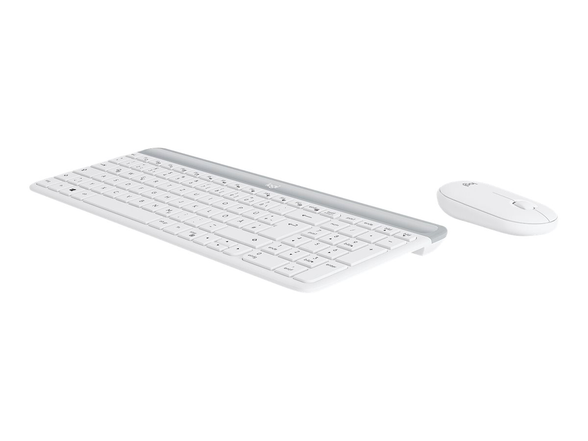 Logitech 920-009189 Tastatur Maus enthalten Universal RF Wireless QWERTZ Deutsch Weiß Logitech 920-009189 Tastatur Maus enthalten Universal RF Wireless QWERTZ Deutsch Weiß
