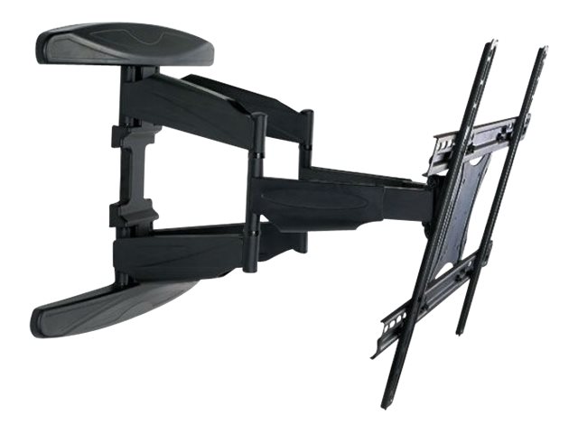 Techly Befestigungskit (voll bewegliche Wandhalterung) - für Flachbildschirm - Schwarz - Bildschirmgröße: 102-203 cm (40"-80")