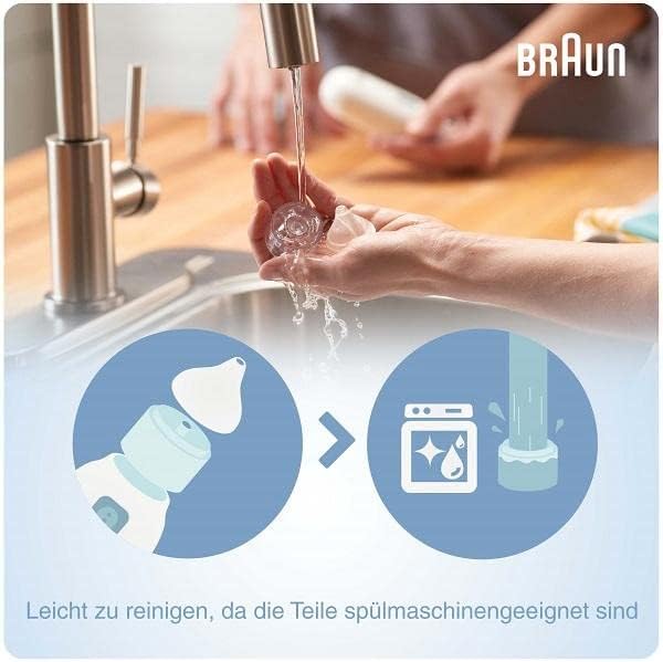 Braun BNA100EU, Elektr. Nasensauger