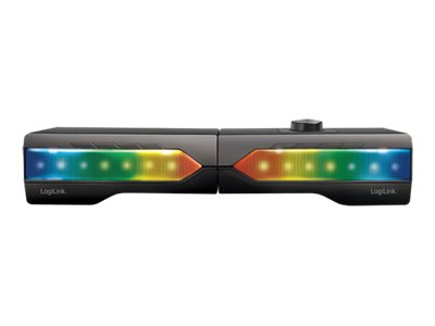 LogiLink Soundbar - 2.0-Kanal - kabellos - Bluetooth - 6 Watt (Gesamt)