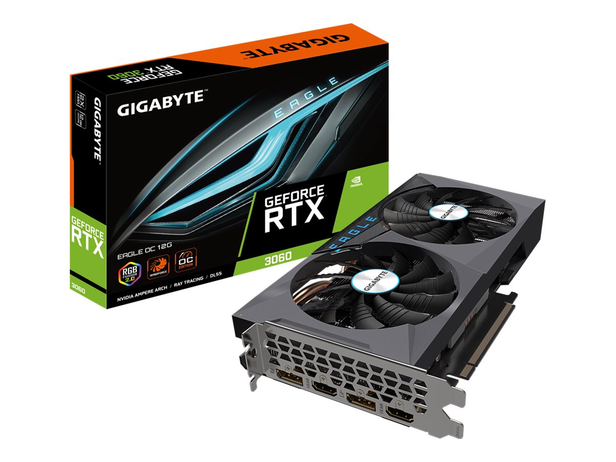 Gigabyte GeForce RTX 3060 EAGLE OC 12G - OC Edition Gigabyte GeForce RTX 3060 EAGLE OC 12G - OC Edition