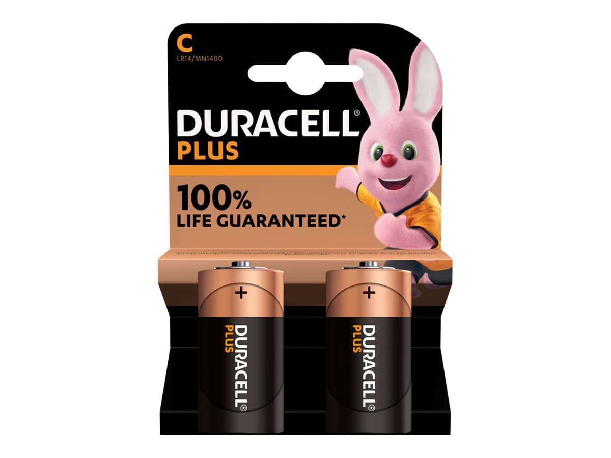 Duracell Plus 100 C Einwegbatterie Alkali