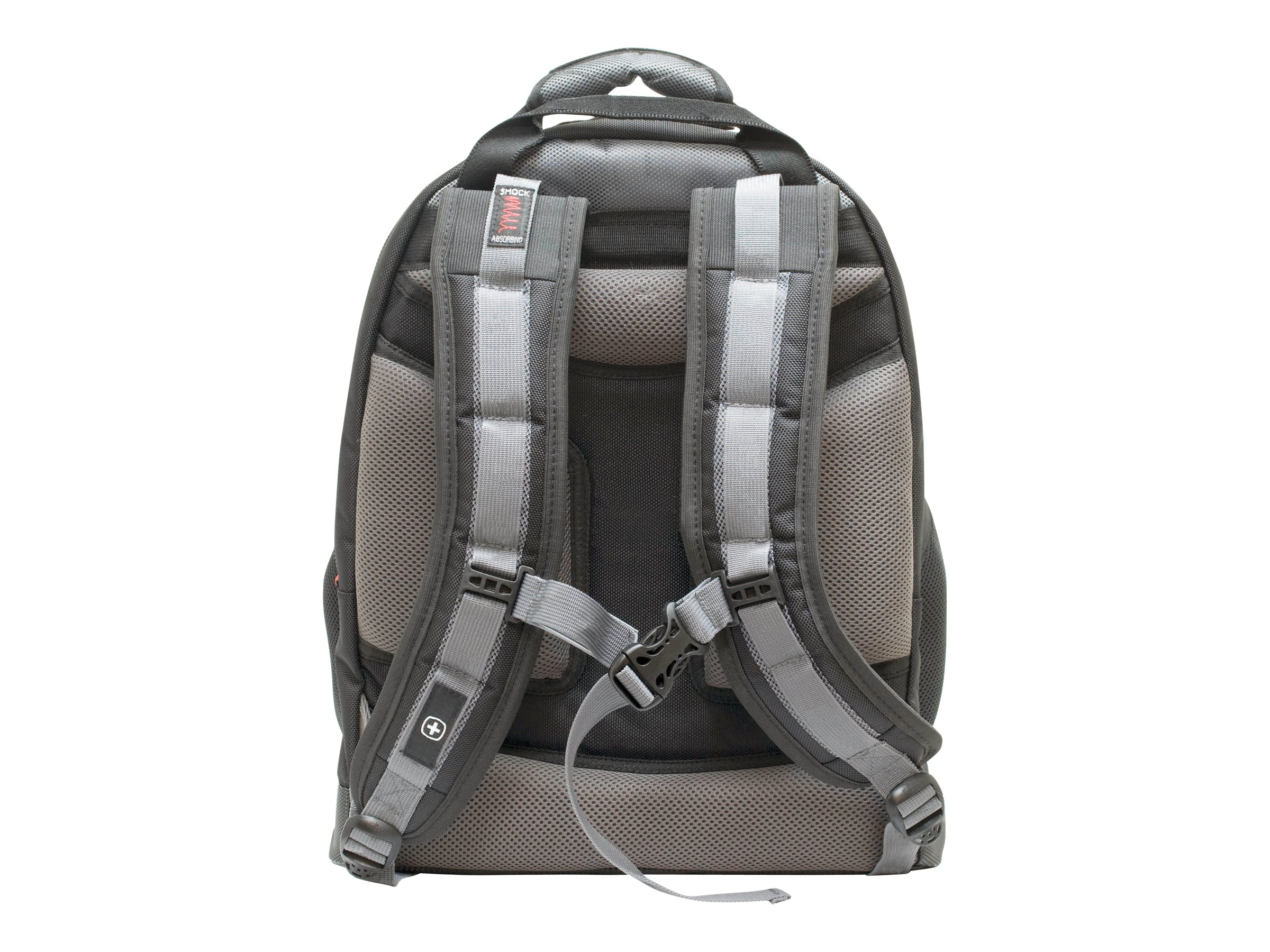 Wenger Synergy 16  bis 38,10 cm Laptop Rucksack schwarz grau