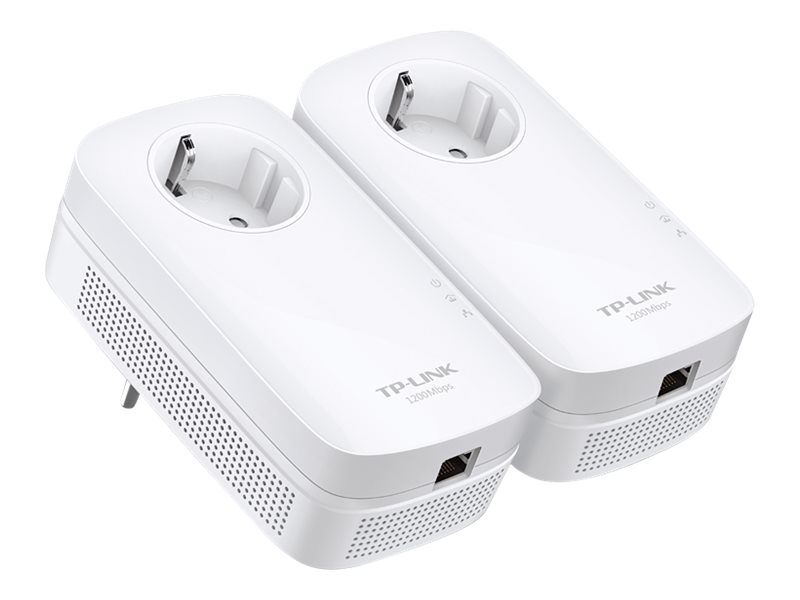 TP-Link AV1300-Gigabit-Powerline-Adapter KIT mit Steckdose