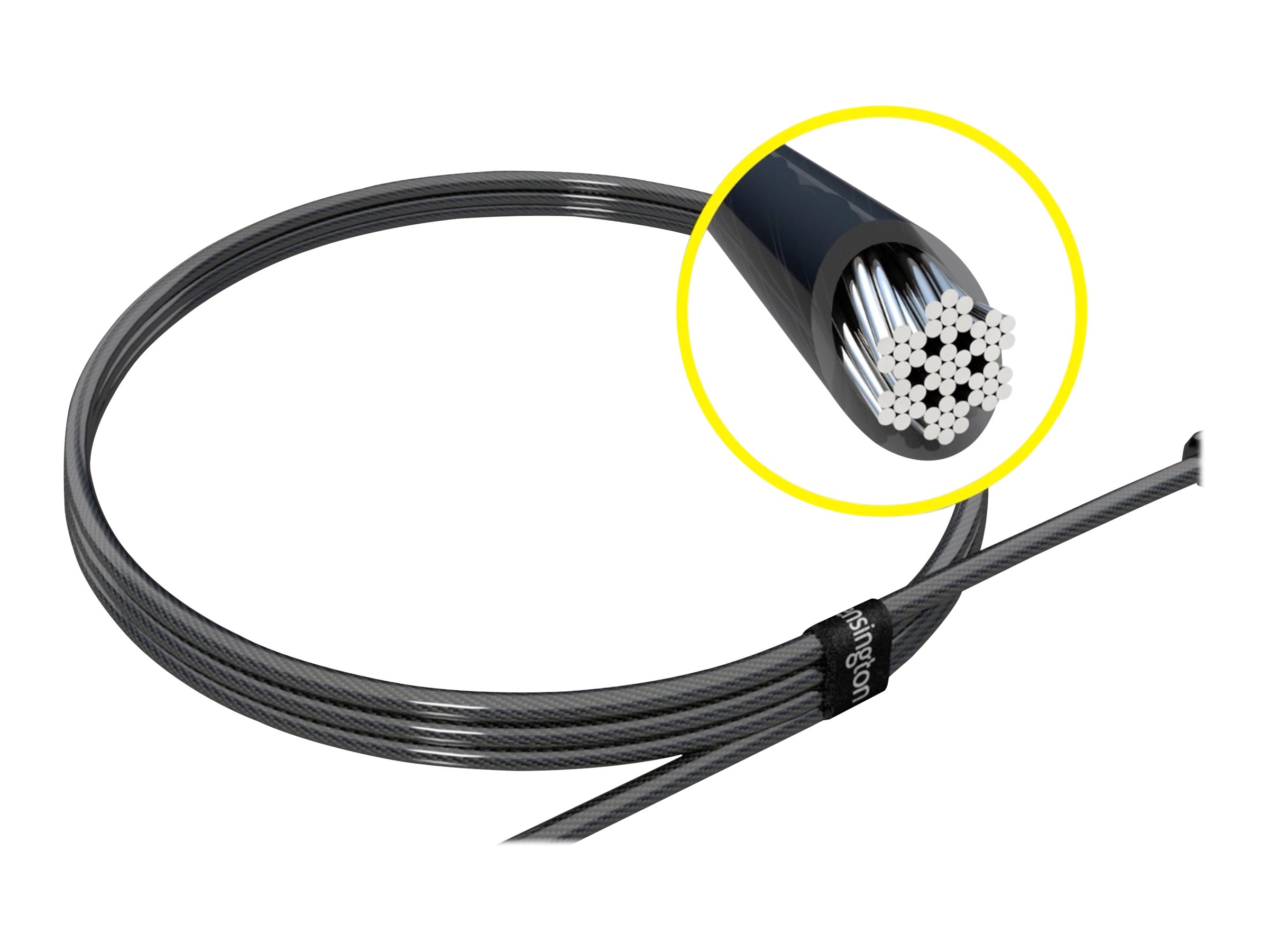 Kensington N17 Keyed Dual Head Laptop Lock for Wedge Shaped Slots