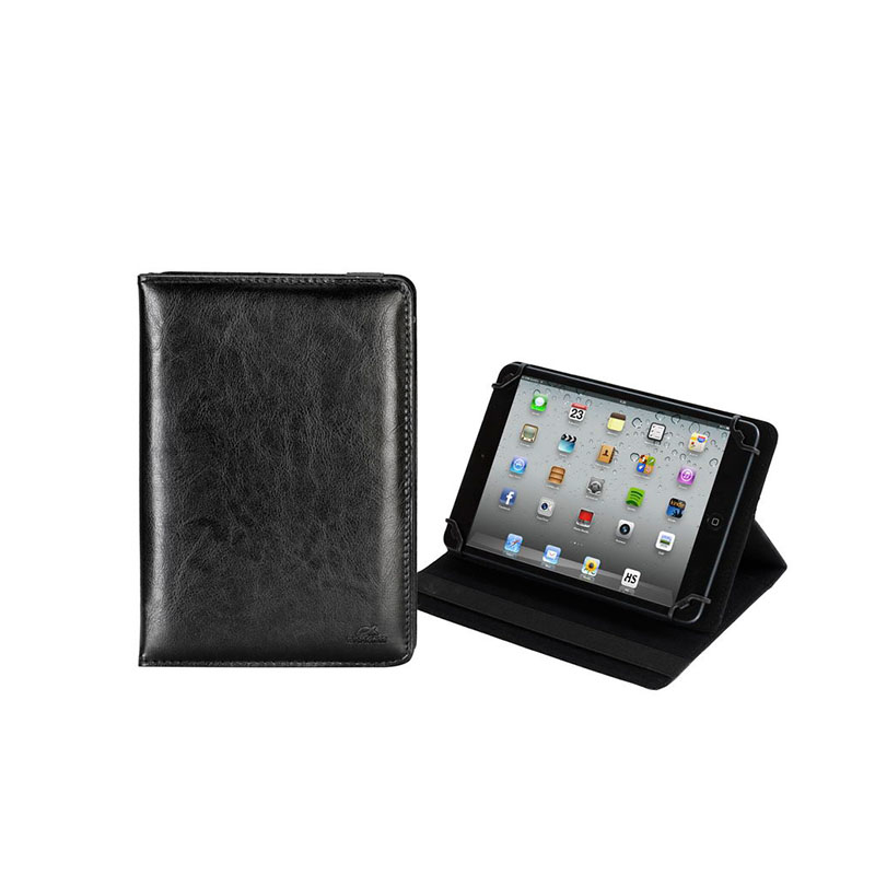 Rivacase 3003 20,3 cm (8") Folio Schwarz