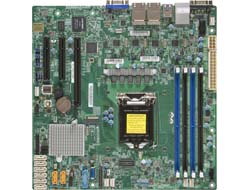 Supermicro X11SSH-LN4F - Motherboard - micro ATX