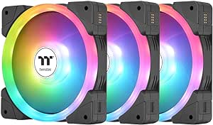Thermaltake SWAFAN EX12 ARGB Computergehäuse Luftkühlung 12 cm Weiß 3 Stück(e)