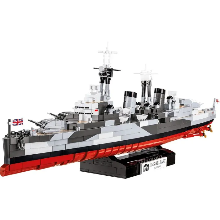 COBI-4844- Konstruktionsspielzeug - HC WWII - HMS BELFAST IWM