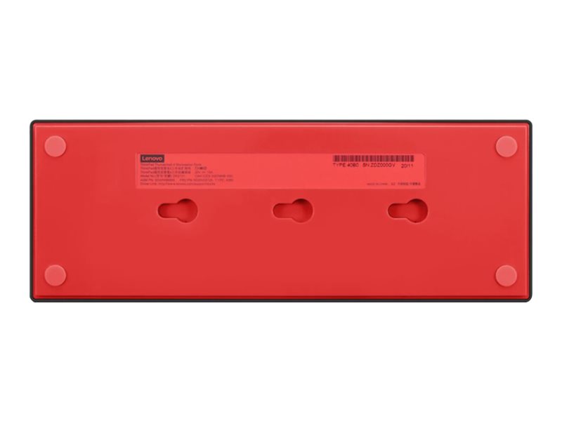 Lenovo 40B00300EU laptop-dockingstation & portreplikator Kabelgebunden Thunderbolt 4 Schwarz, Rot Lenovo 40B00300EU laptop-dockingstation & portreplikator Kabelgebunden Thunderbolt 4 Schwarz, Rot
