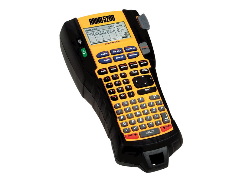 Dymo Rhino 5200 - Beschriftungsgerät - s/w - Thermotransfer - Rolle (1,9 cm)