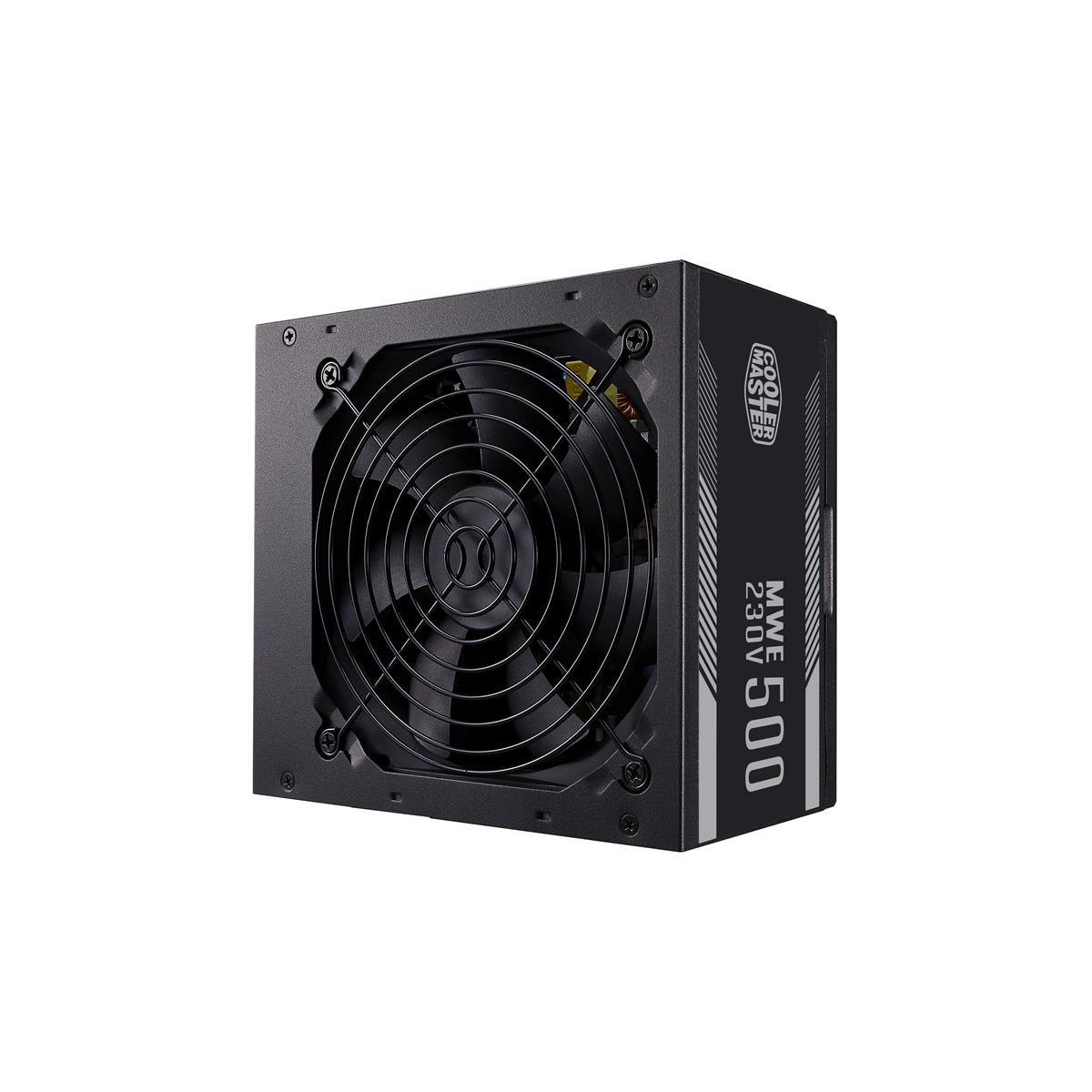 Cooler Master MWE 500 White 230V - V2 Netzteil 500 W 24-pin ATX ATX Schwarz