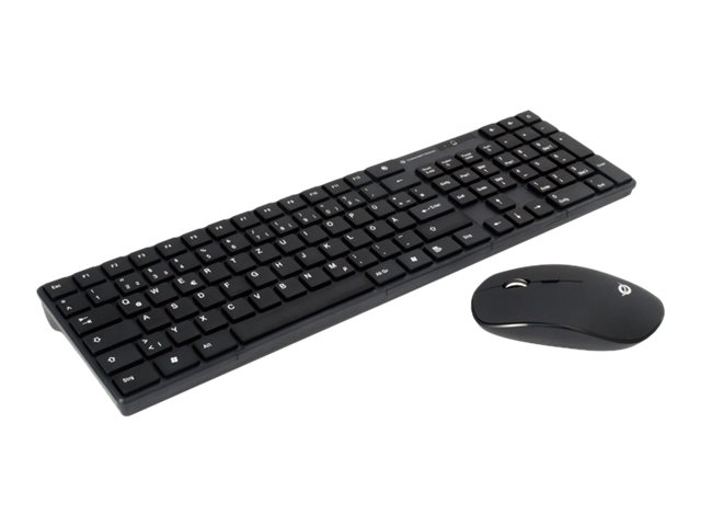 Conceptronic ORAZIO Kabellose Tastatur- und Maus-Kombination, deutsch
