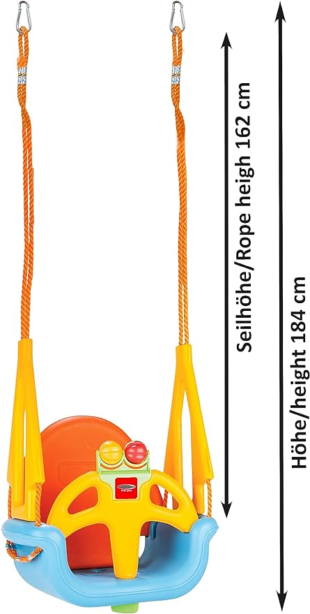 JAMARA Kinderschaukel Grow with me 3in1 orange 1+ JAMARA Kinderschaukel Grow with me 3in1 orange 1+