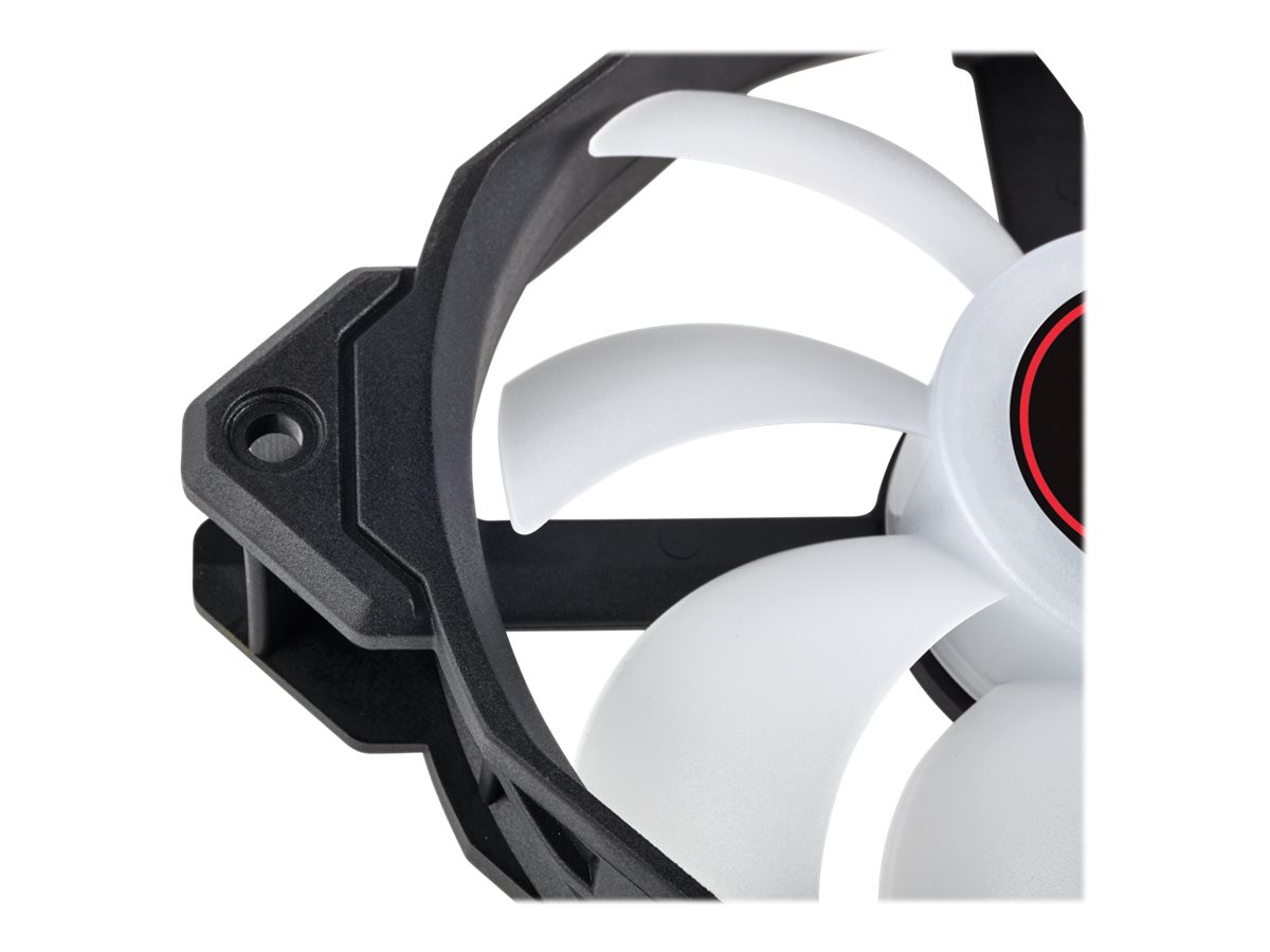 Corsair Air Series LED AF120 (2018) - Gehäuselüfter - 120 mm - Rot (Packung mit 3)