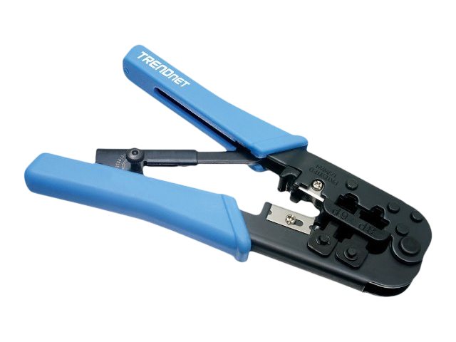 TRENDnet Crimpzange RJ-11/RJ-45 Schneide-/Abisolier- Werkz.