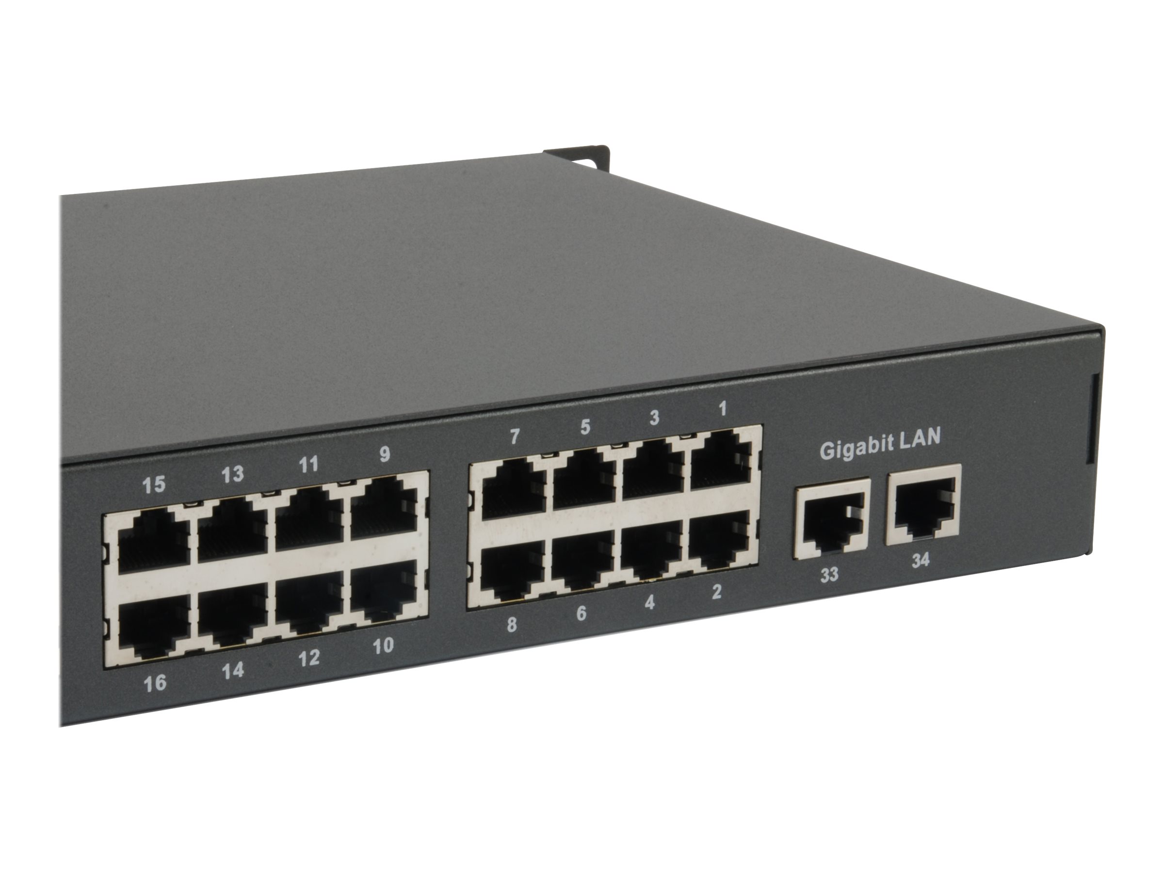 LevelOne FGP-3400W380 Netzwerk-Switch Unmanaged Fast Ethernet (10/100) Power over Ethernet (PoE) Schwarz