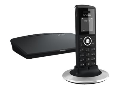 Snom M325 - Schnurloses VoIP-Telefon mit Rufnummernanzeige/Anklopffunktion