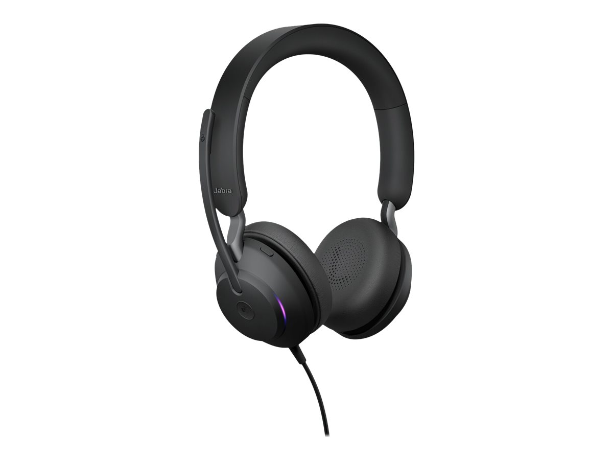 Jabra Headset Evolve2 40 SE USB-A MS Stereo schnurgebunden