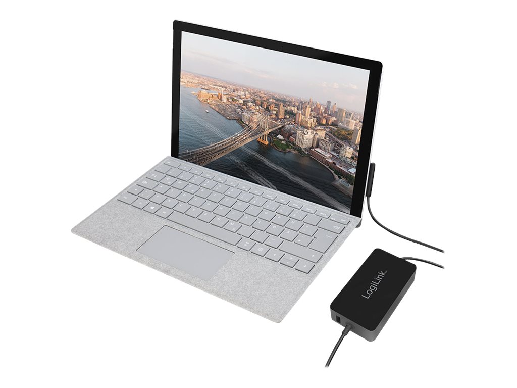 LogiLink PA0197 Ladegerät für Mobilgeräte Laptop, Universal Schwarz AC Drinnen