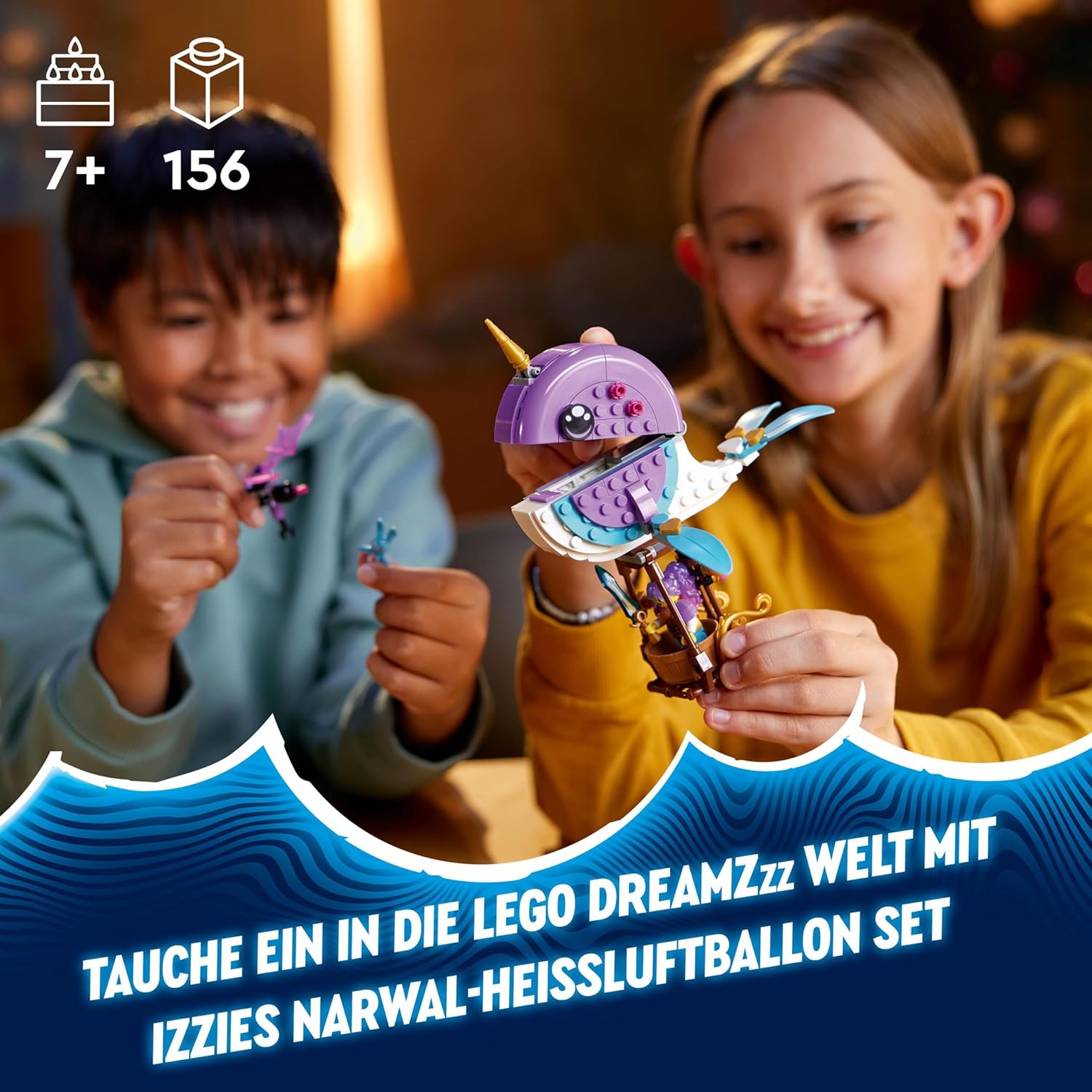 LEGO Dreamzz Izzies Narwal-Heißluftballon 71472 LEGO Dreamzz Izzies Narwal-Heißluftballon 71472