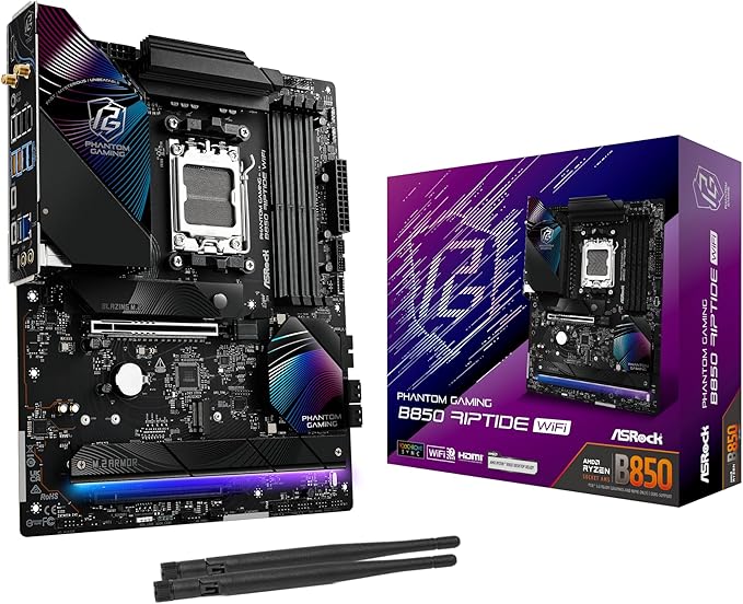 ASRock B850  Riptide WiFi        AM5  ATX HDMI          DDR5