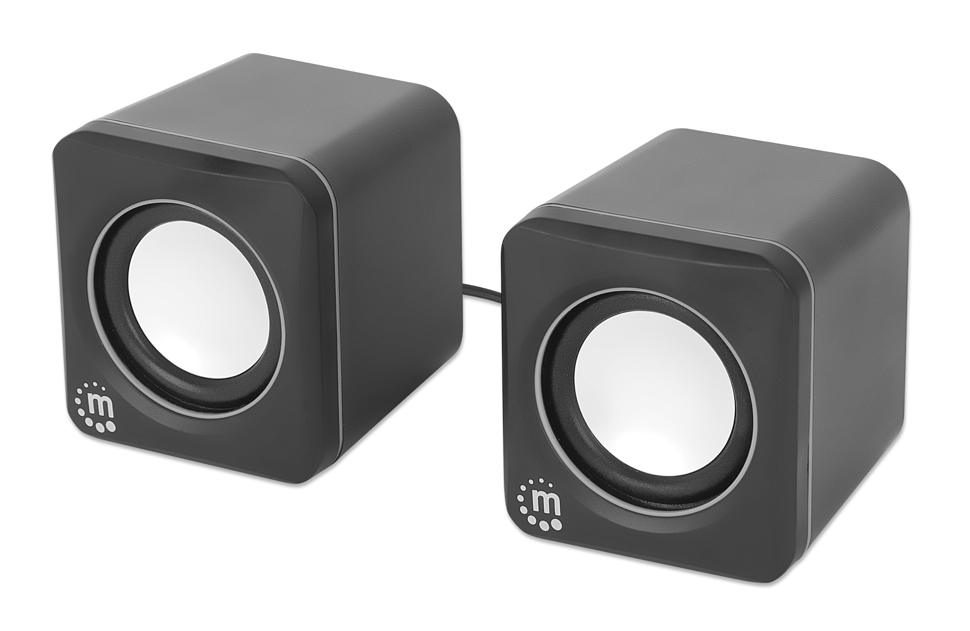 Manhattan 2600 Series Schwarz, Silber Kabelgebunden 6 W