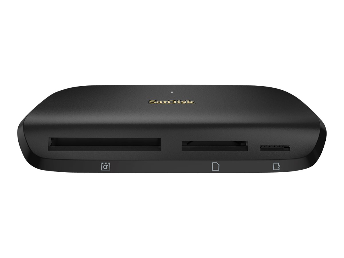 SanDisk ImageMate PRO USB-C Kartenleser USB 3.2 Gen 1 (3.1 Gen 1) Type-C Schwarz