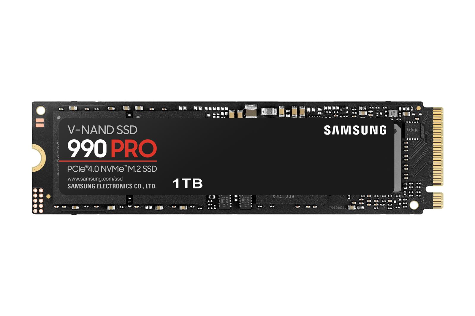 Samsung 990 PRO SSD-verschlüsselt-1 TB-intern-M.2 2280-PCIe-4.0 x4 (NVMe)