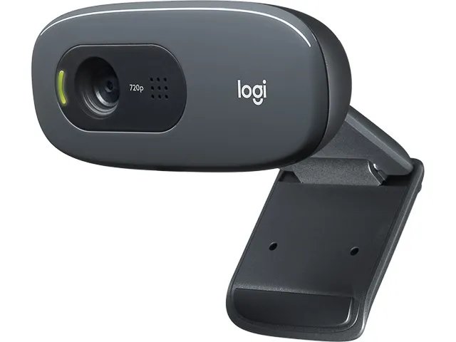 Logitech C270 HD Webcam - grau
