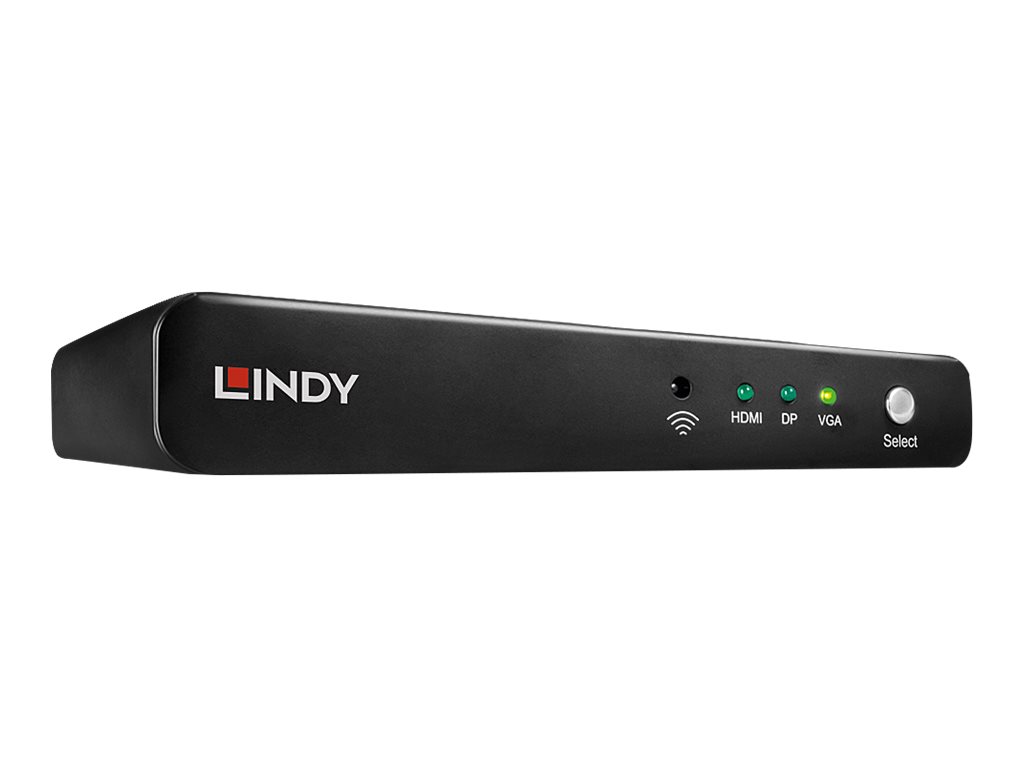 Lindy 3 Port Multi AV auf HDMI Präsentations Switch