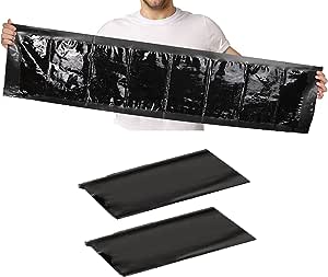 Panexf Schabenfalle Klebefalle - stark Klebend Kakerlaken bekämpfen 120cm * 28cm Küchenschaben Falle Heimchenfalle, 2 Stück(Schwarz)