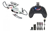 JAMARA Angle 120 WideAngle - 4 Rotoren - 11,1 m/s - MicroSD (TransFlash) - 520 mAh - Weiß