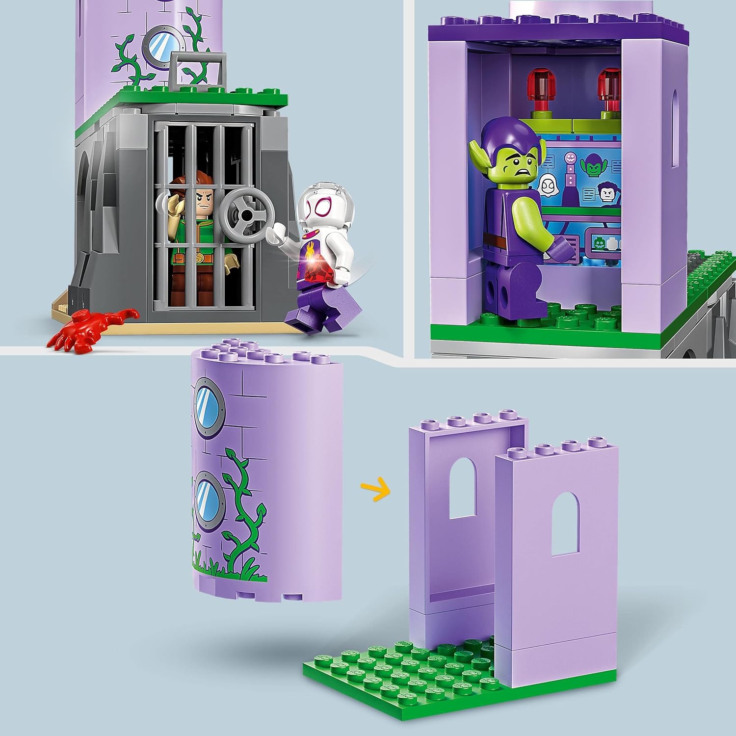 LEGO® 10790 - Spideys Team an Green Goblins Leuchtturm (149 Teile)