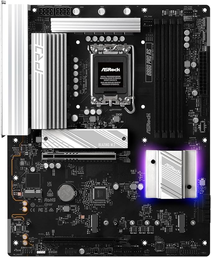 ASRock B860  Pro RS             1851 ATX  HDMI/DP       DDR5