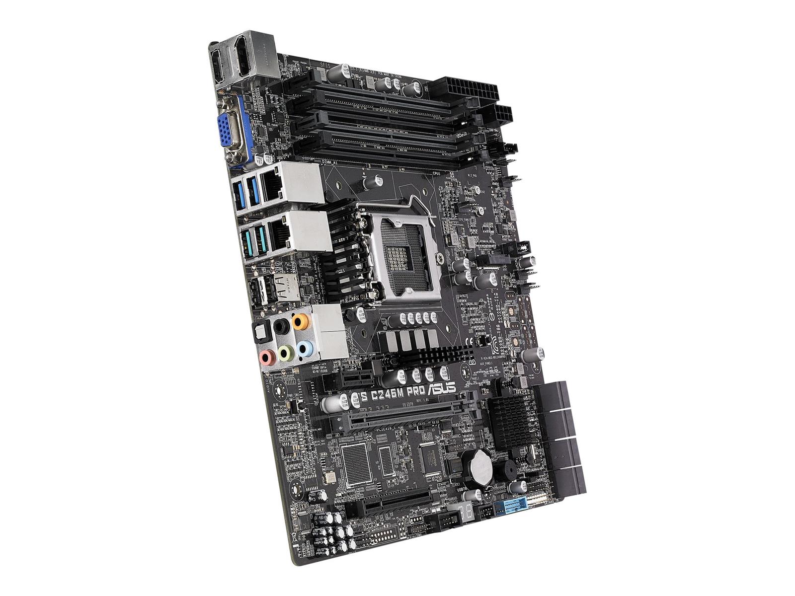 ASUS WS C246M PRO Intel C246 LGA 1151 (Socket H4) micro ATX