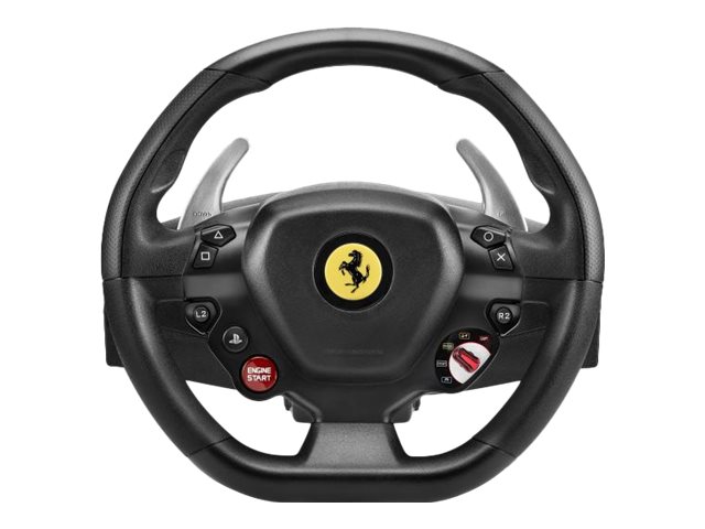 Thrustmaster T80 Ferrari 488 GTB Edition Schwarz Lenkrad + Pedale Digital PC, PlayStation 4, PlayStation 5