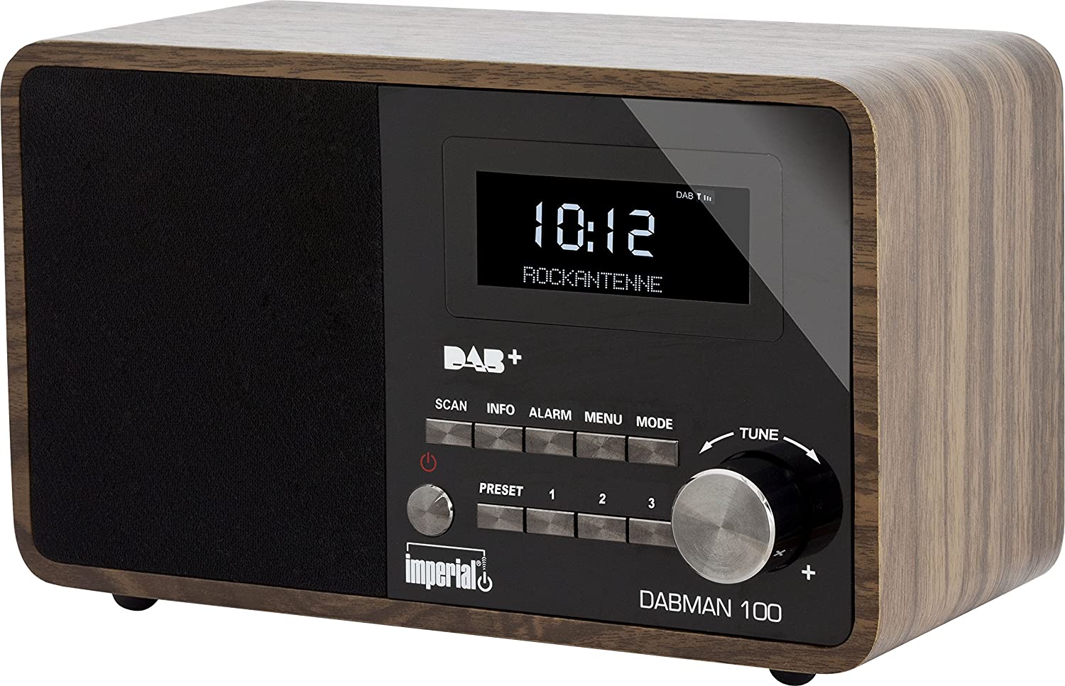 imperial Radio DABMAN 100 DAB/DAB+/UKW m. RDS Holzoptik imperial Radio DABMAN 100 DAB/DAB+/UKW m. RDS Holzoptik