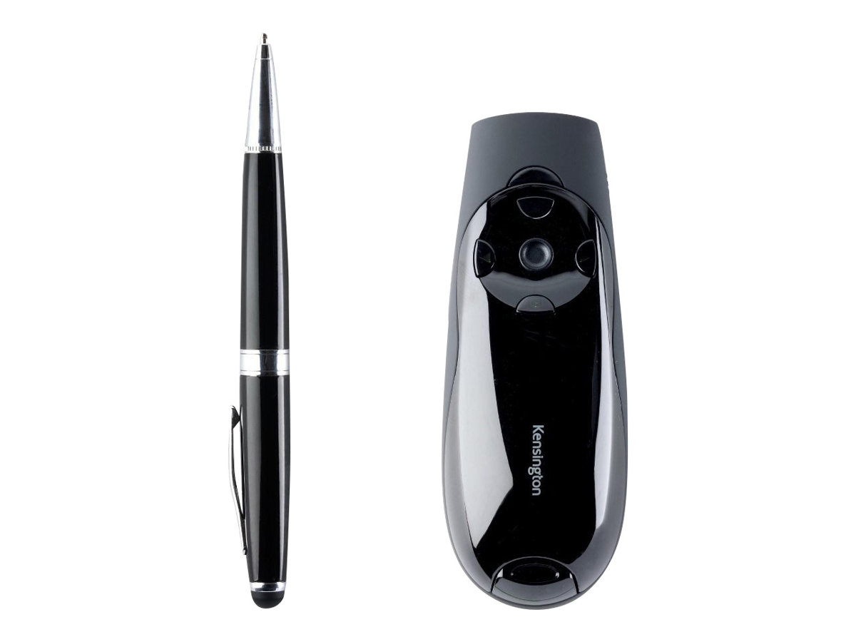 Kensington Presenter Expert™ Kabellose Cursorsteuerung mit rotem Laser Kensington Presenter Expert™ Kabellose Cursorsteuerung mit rotem Laser