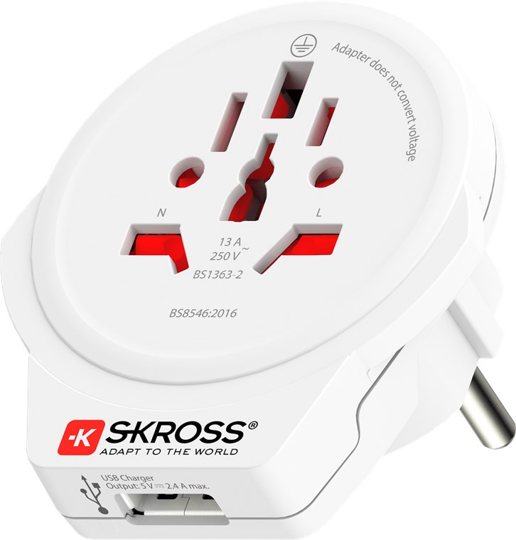 World Adapter PRO - World & USB