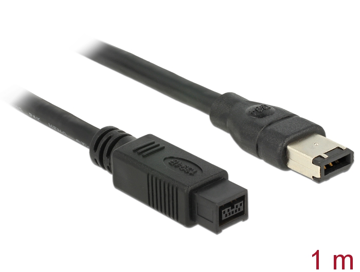 DeLOCK FireWire B/A, 1m Grau