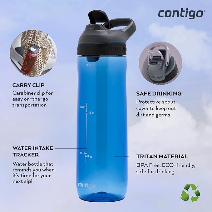 contigo Trinkflasche Cortland AUTOSEAL 720ml Monaco